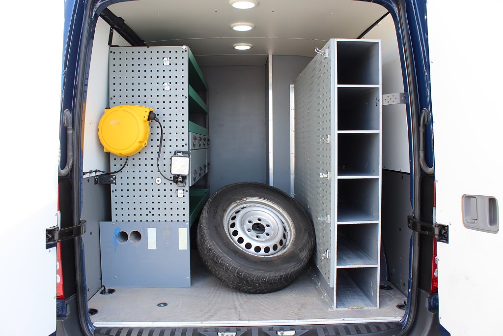 Mercedes-Benz Sprinter 316 Mixto, Inredning, 4 sits, Kamera, Navi, S&V-hjul
