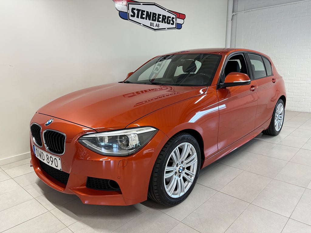 BMW 118d 5-dörrars Steptronic M Sport Automat,SoV Hjul Euro 5