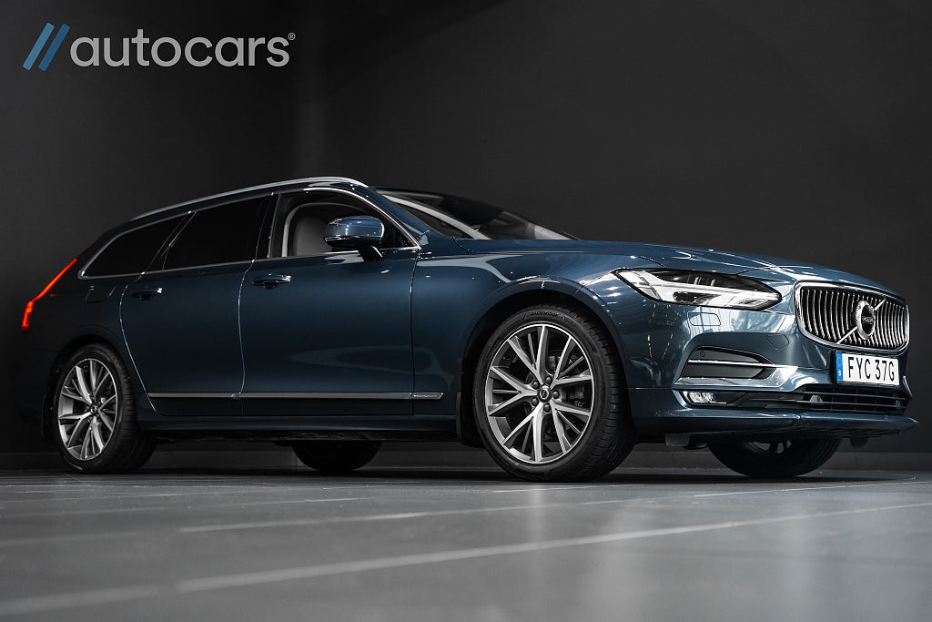 Volvo V90 D3 Inscription | Teknikpaket|H/K|Läder|Drag|Kamera|19"