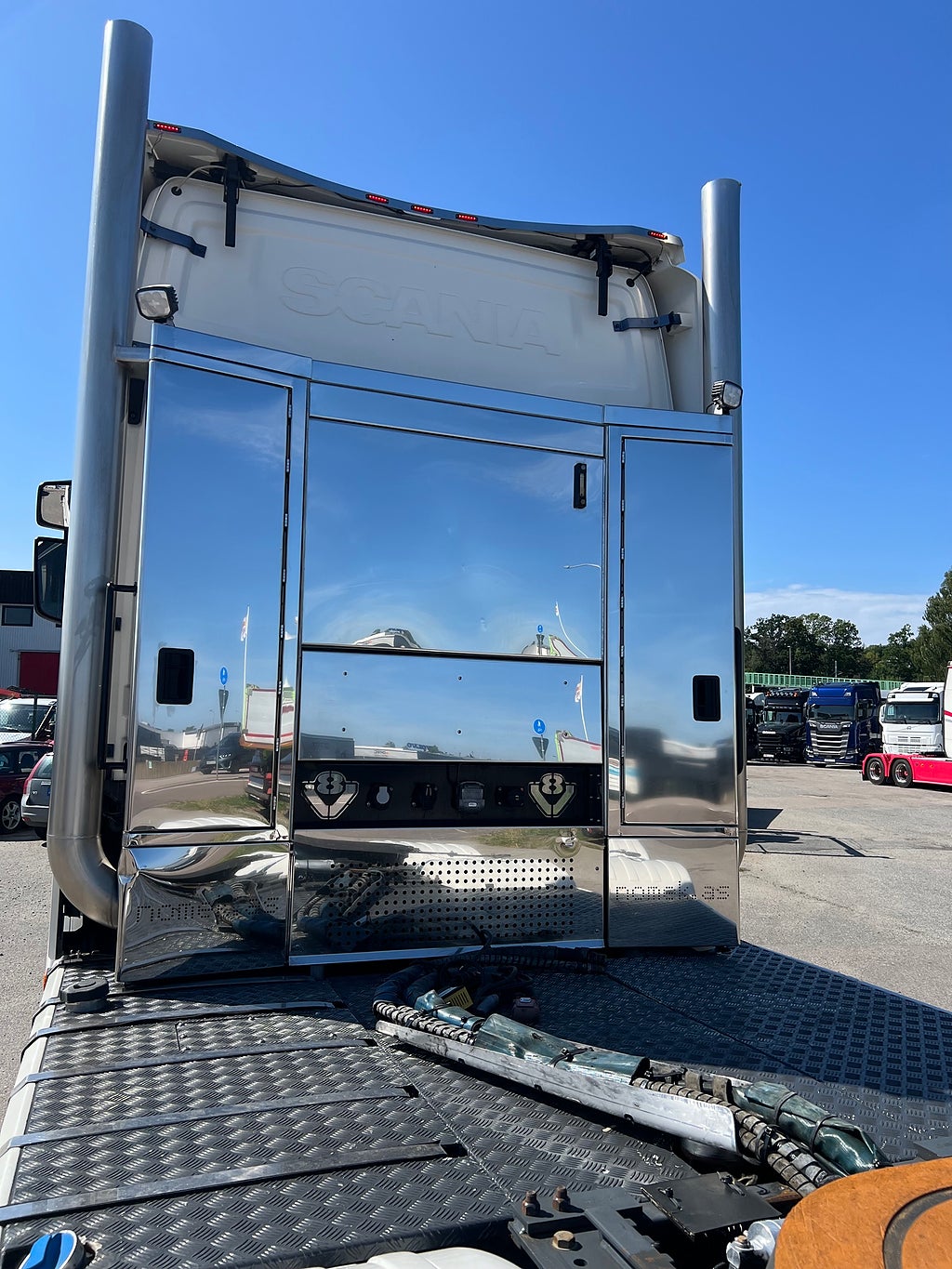 Scania S730 V8 6x2 Dragbil, Hydraulik, Klädd inredning