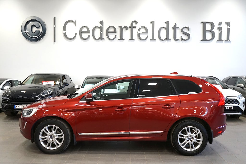 Volvo XC60 D4 AWD Summum Skinn Navi Drag LED-ramp Fullserv V-hjul