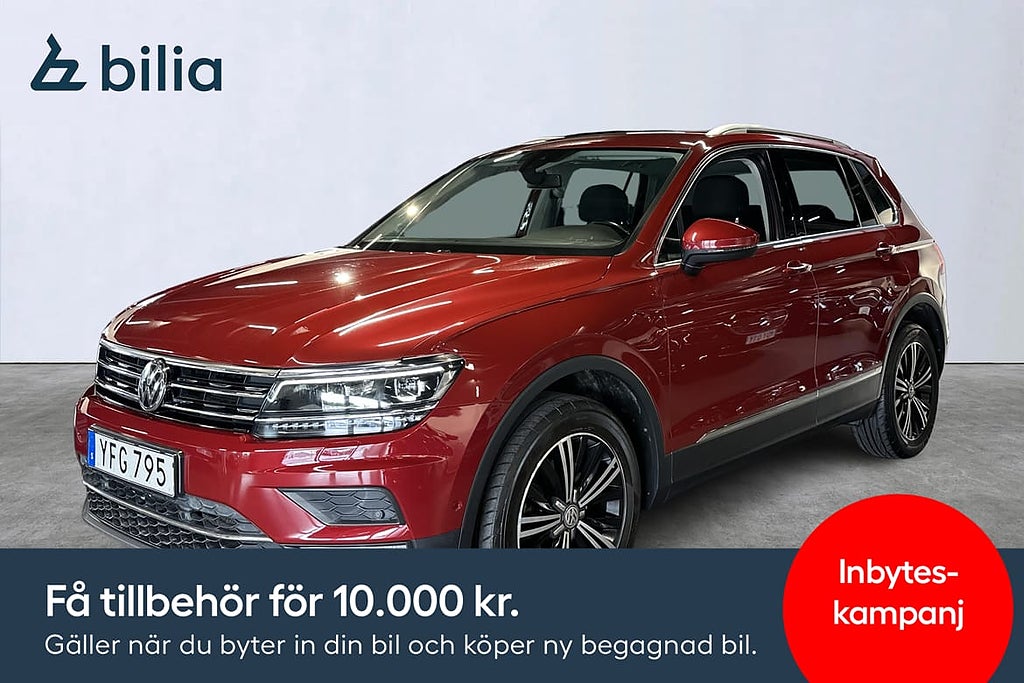 Volkswagen Tiguan 2.TDI GT 4Motion Executive Dragkrok Värmare Carplay 