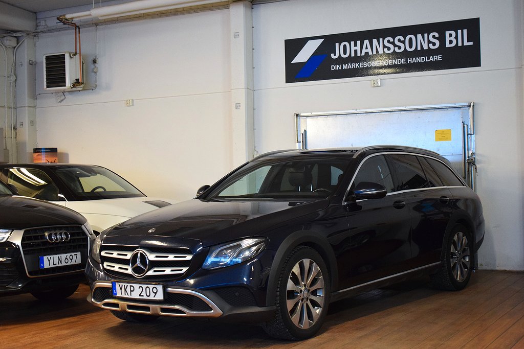 Mercedes-Benz E 220d 4M All-Terrain 360° Burmestr Skinn Pano