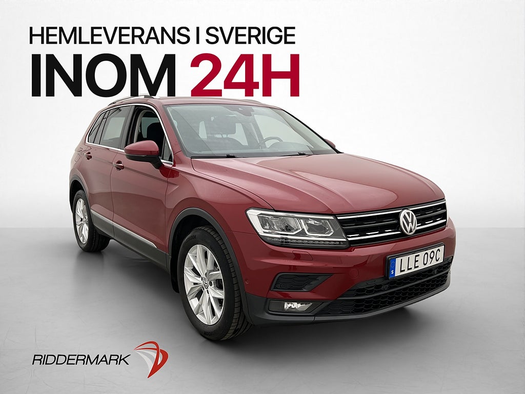 Volkswagen Tiguan 2.0 TSI 190hk 4Motion Värmare Kamera Drag