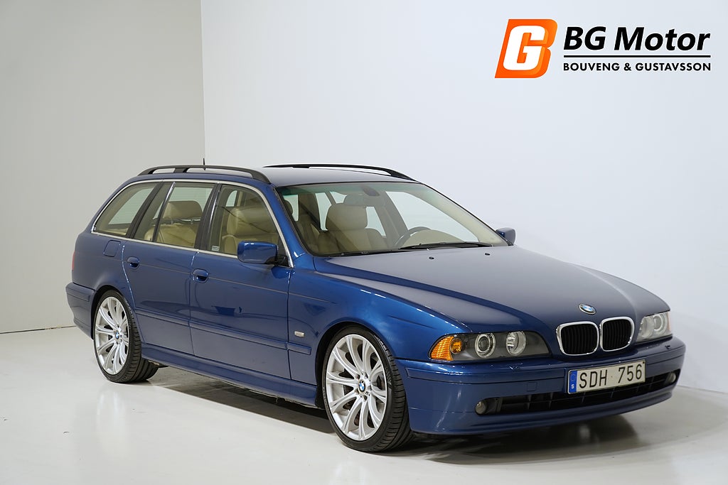 BMW 530 i Touring 231HK Aut E39 Elstol/Helskinn/1,99% Ränta