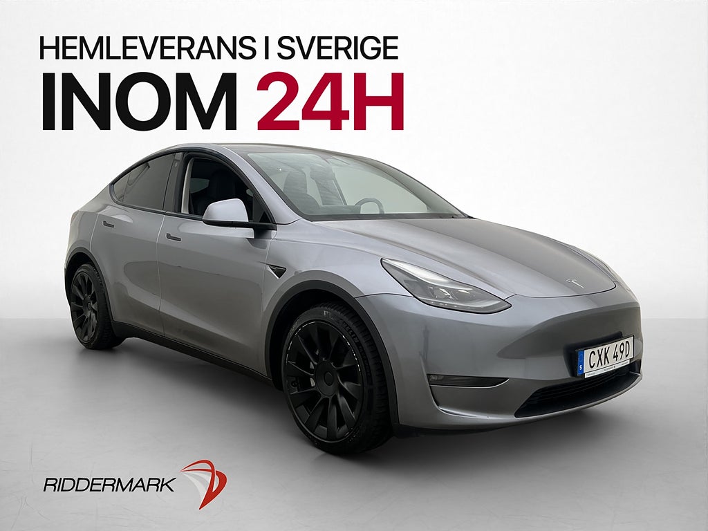 Tesla Model Y Long Range AWD 514hk Drag Panorama AutoPilot