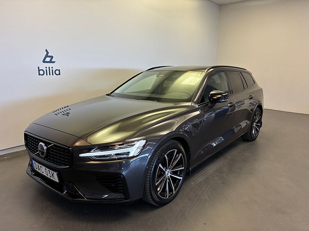 Volvo V60 T6 Plus Dark Nordic Edition / Dragkrok / Keyles...