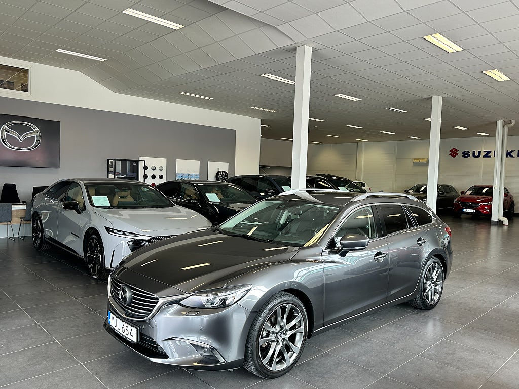 Mazda 6 Optimum 2.5 SKYACTIV-G /Rattvärme / Drag / V-Hjul Ingår
