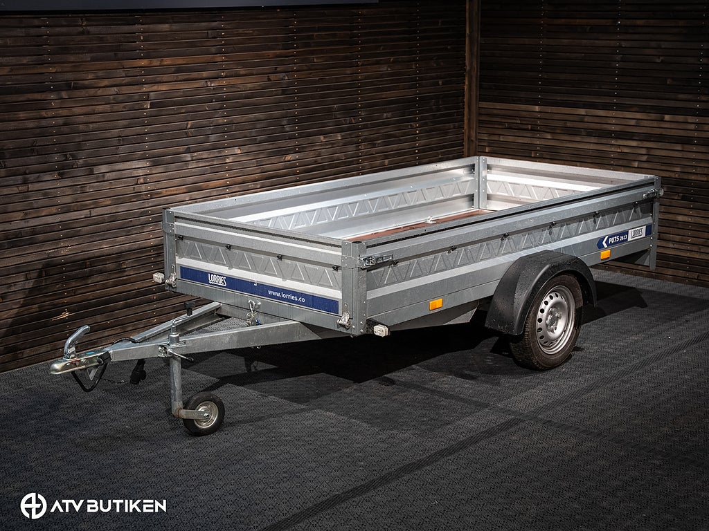 Lorries Släpvagn obromsad -Nyskick 