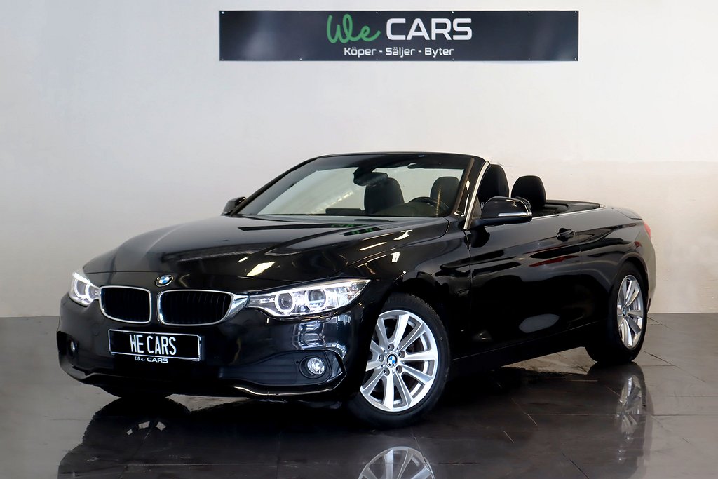 BMW 420 d Convertible Steptronic Comfort Nackvärme 184hk