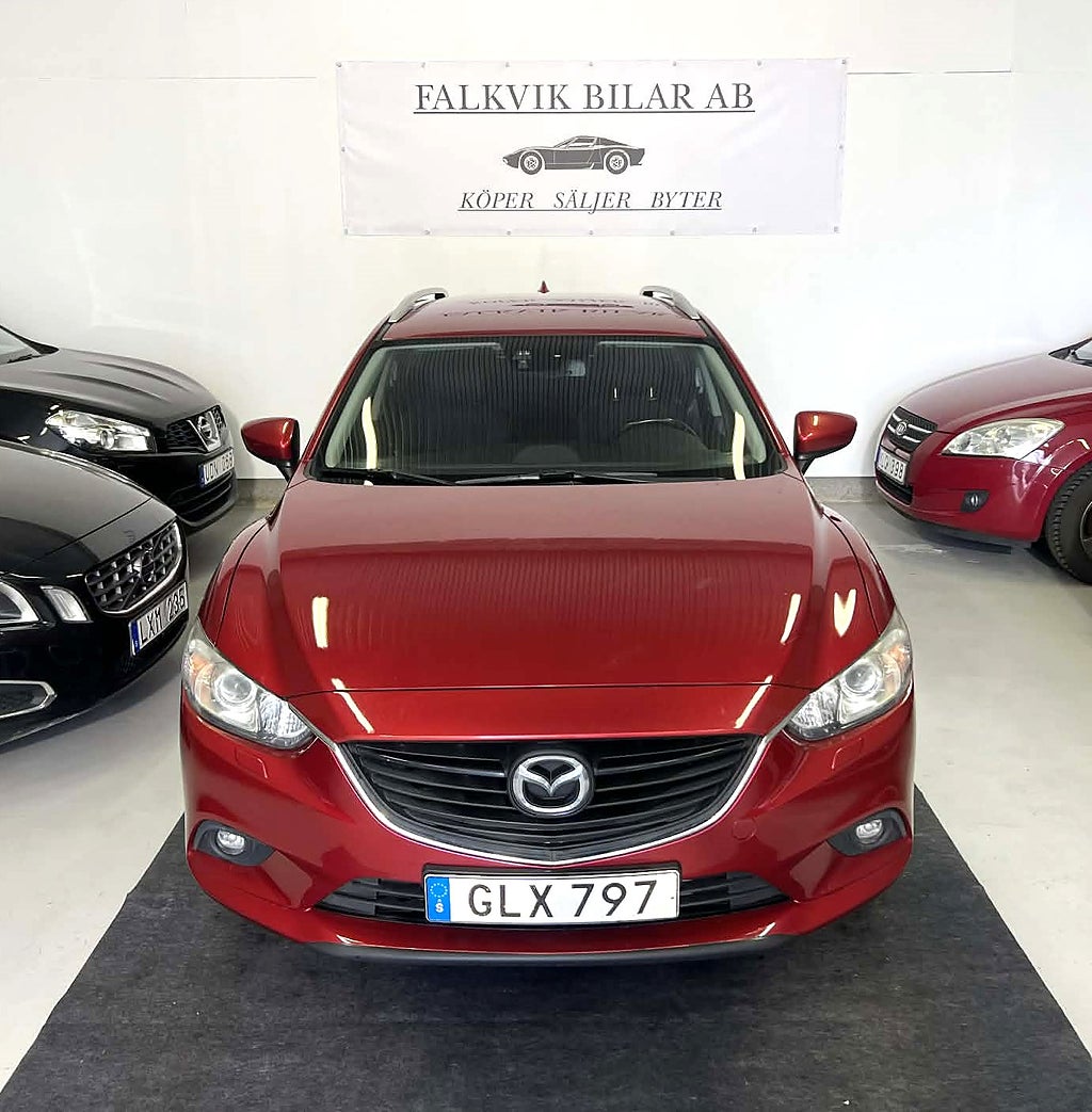 Mazda 6 Wagon 2.2 SKYACTIV-D Euro 6 / NYBES / DRAGKROK /  