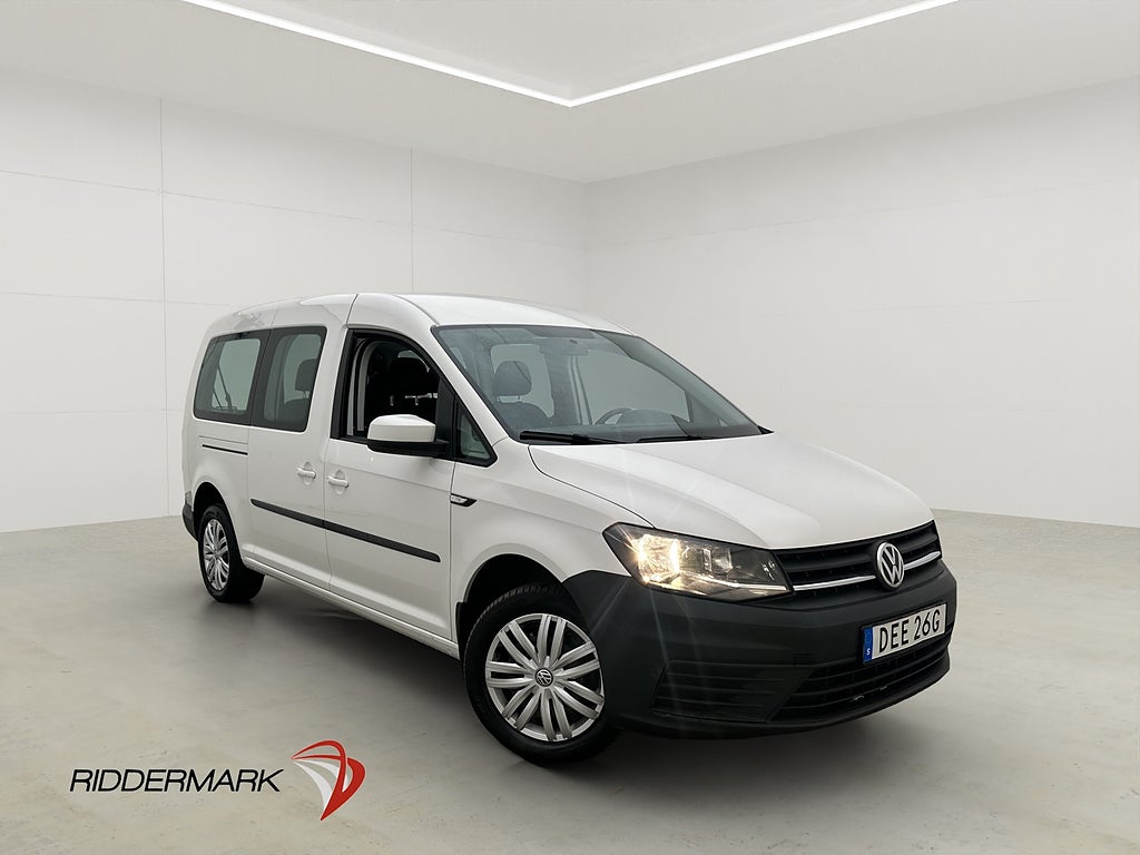 Volkswagen Caddy Maxi Life 2.0TDI Drag 5-Sits B-Kamera Moms