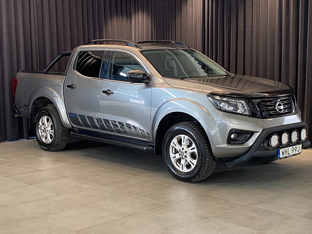 Nissan Navara N-Guard/190Hk/Dieselvärm/Rolltop/Glastak / MOMS