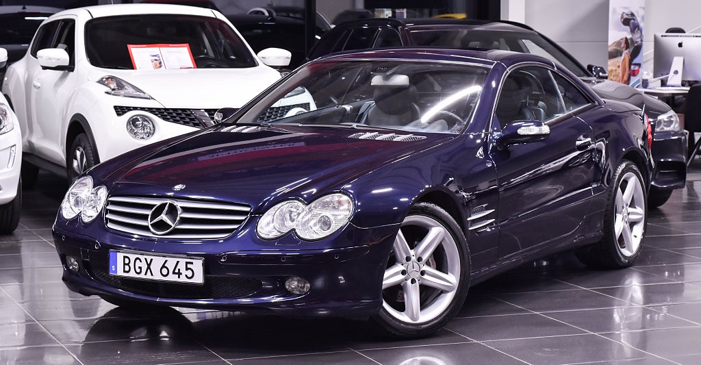 Mercedes-Benz SL 350 5G-Tronic Euro 4 V6 1Ägare|Nyservad|Välvårdad