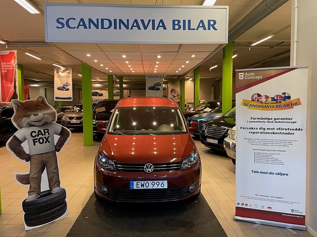 Volkswagen Caddy Maxi Life 1.2Handikappanpassad|Golvsänkt