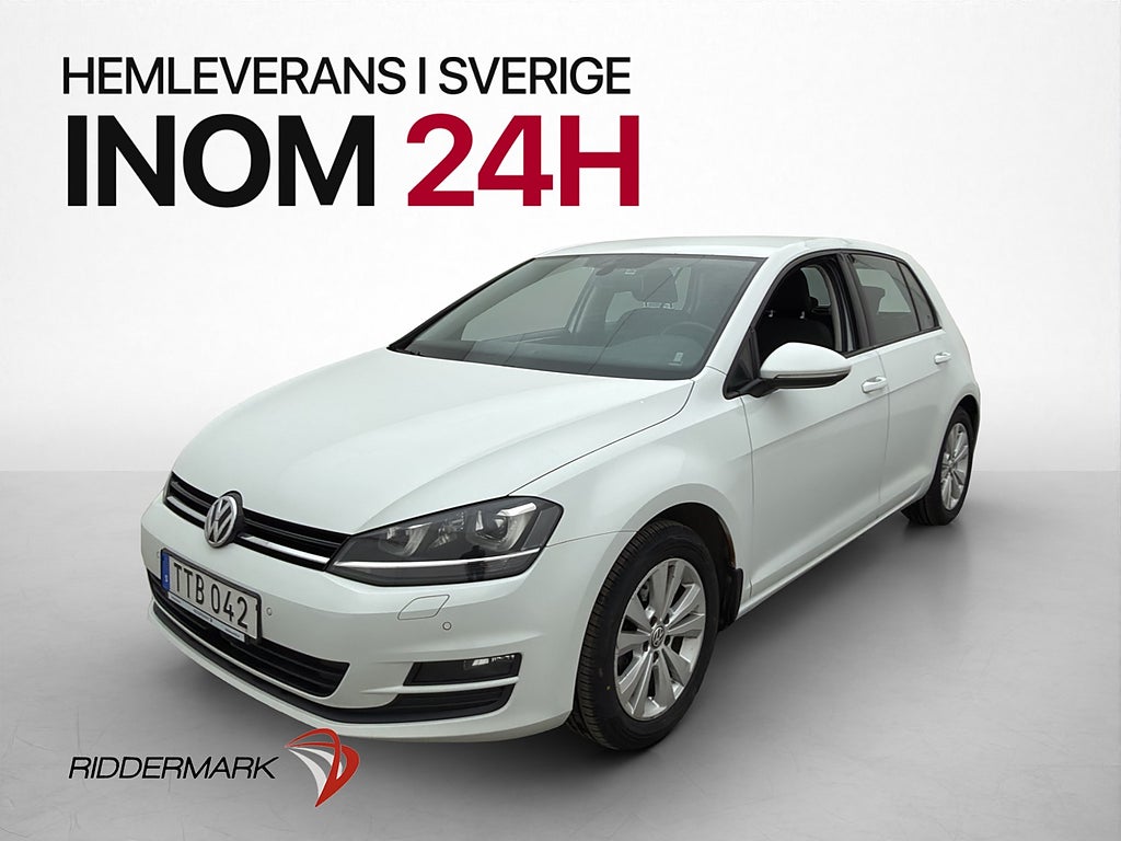 Volkswagen Golf 1.6 TDI 105hk Masters Bluetooth Sensorer