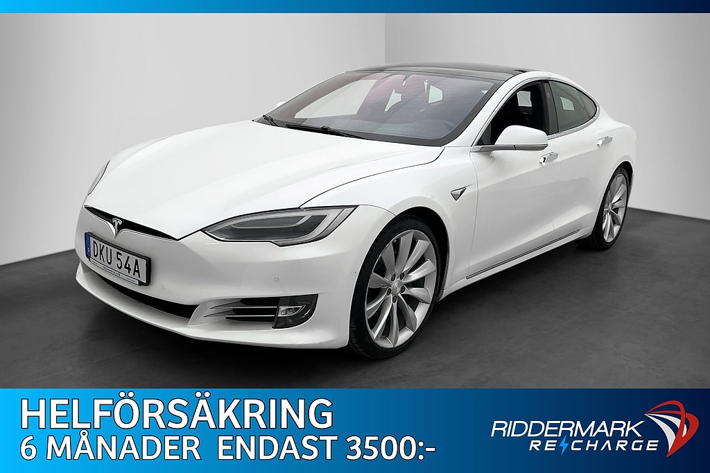 Tesla Model S Long Range AWD Autopilot Luftfjädring Pano