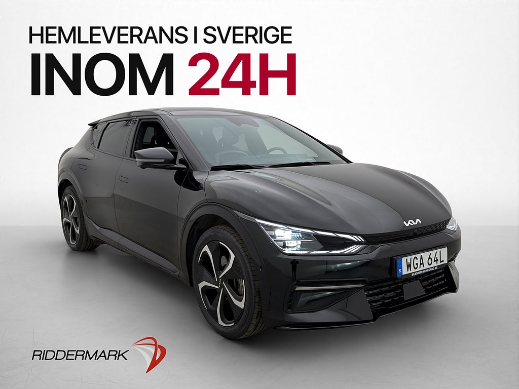 Kia EV6 77.4 kWh AWD GT-Line Meridian HUD 360° Dragkrok