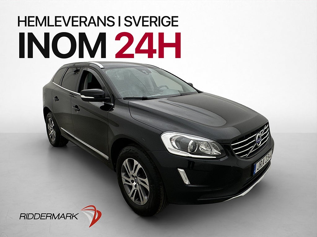 Volvo XC60 D4 181hk Summum Drag Skinn Elstol Kamrem-Bytt