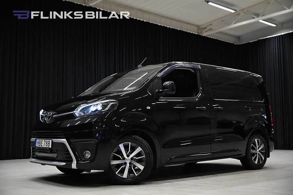 Toyota ProAce 1.5 D-4D 120HK Dubbeldörr|Drag|Värmare|Nedlackad|Moms