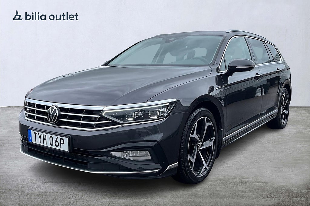 Volkswagen Passat Sportscombi 2.0 TDI 4M R-Line 200hk / Drag Värmare MOMS