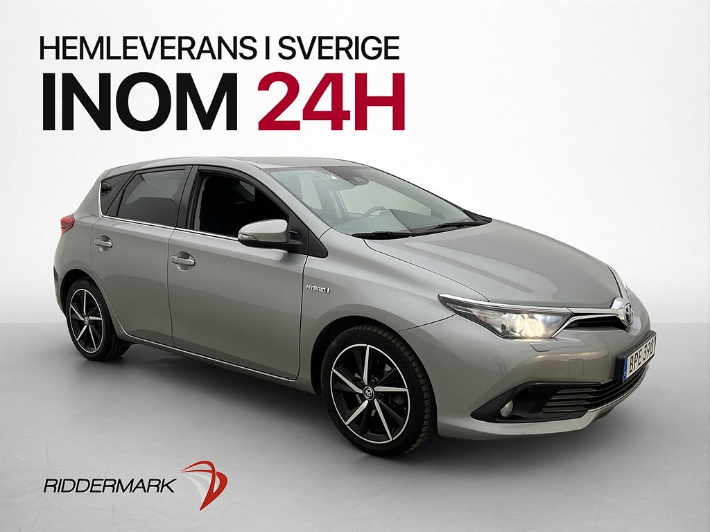 Toyota Auris Hybrid 136hk Kamera Lane Assist 360kr Skatt
