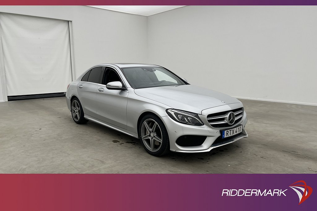 Mercedes-Benz C 300 245hk AMG Skinn Burmester Pano Kamera