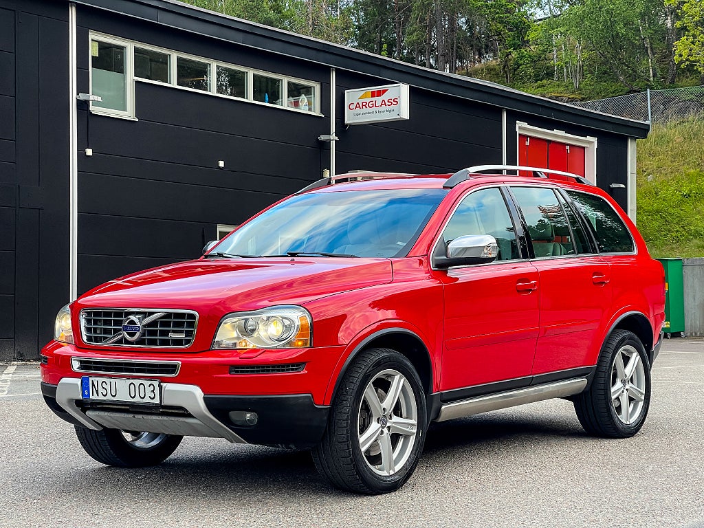 Volvo XC90 D5 AWD Geartronic R-Design 7-sits|Dragkrok|P-Värm