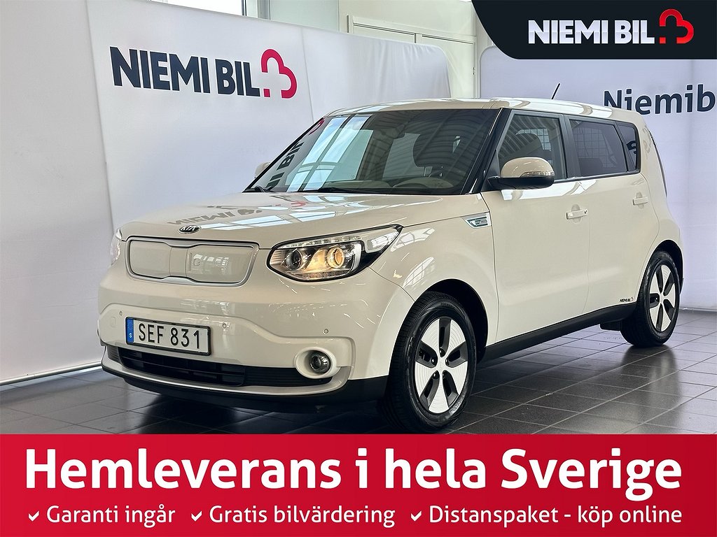 Kia Soul EV 30 kWh SoV-hjul/Bkam/Nav/Carplay