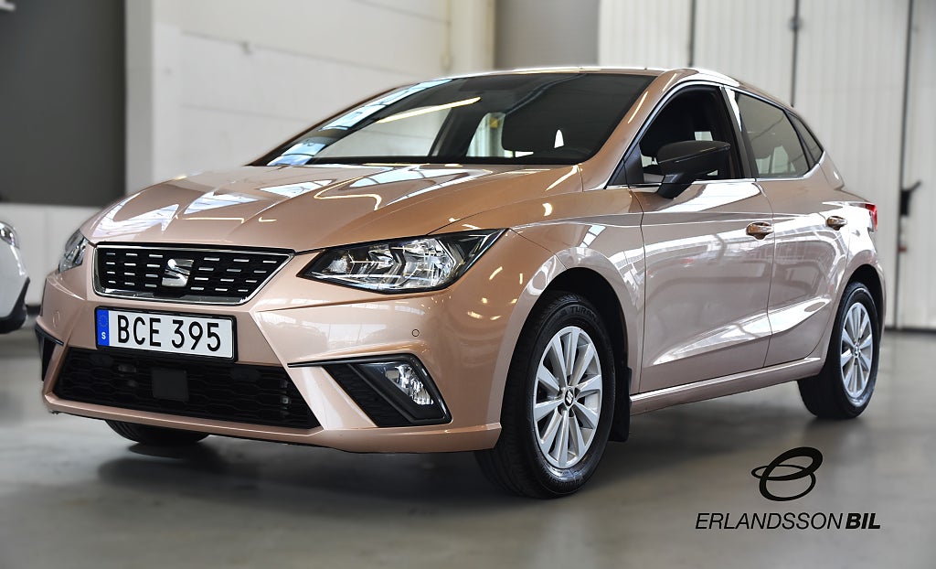 Seat Ibiza 1.0 TSI Xcellence Euro 6 NYSERVAD B-KAM P-SENSORER