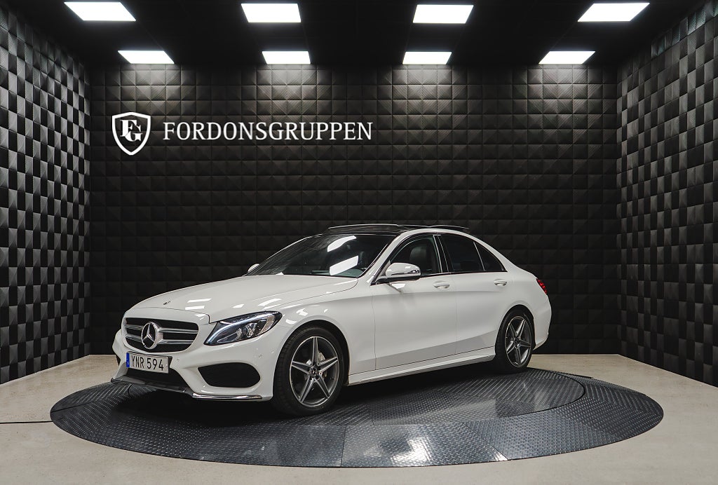 Mercedes-Benz C 220 d 9G-Tronic AMG Sport / Panorama / Drag