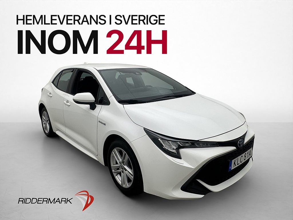 Toyota Corolla Hybrid Active Kamera Adaptiv-Fart Rattvärme