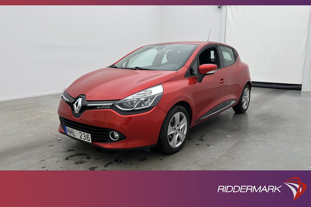 Renault Clio 0.9 TCe 90hk Intens Bass Sensorer Dragkrok