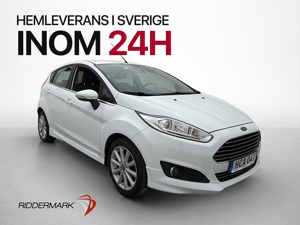 Ford Fiesta 1.0 EcoBoost 100hk Titanium P-sensor Bluetooth