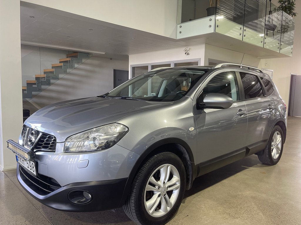 Nissan Qashqai+2 2.0 141hk (7-sits, Glastak, Drag, Navi)