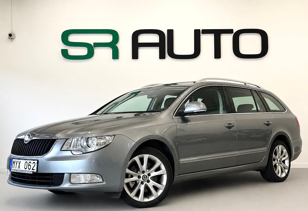 Skoda Superb Kombi 2.0 TDI | 1 Brukare | GPS | Dragkrok | P-sensor