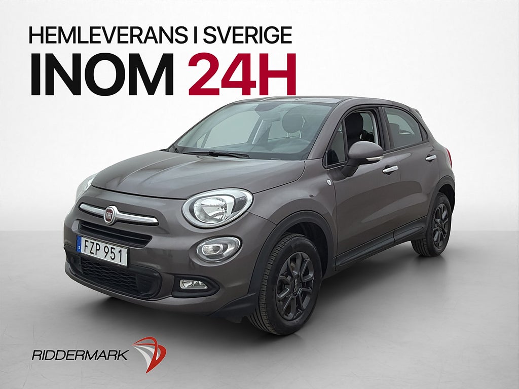 Fiat 500X 1.6 E.Torq PopStar M-Värmare 1-Brukare