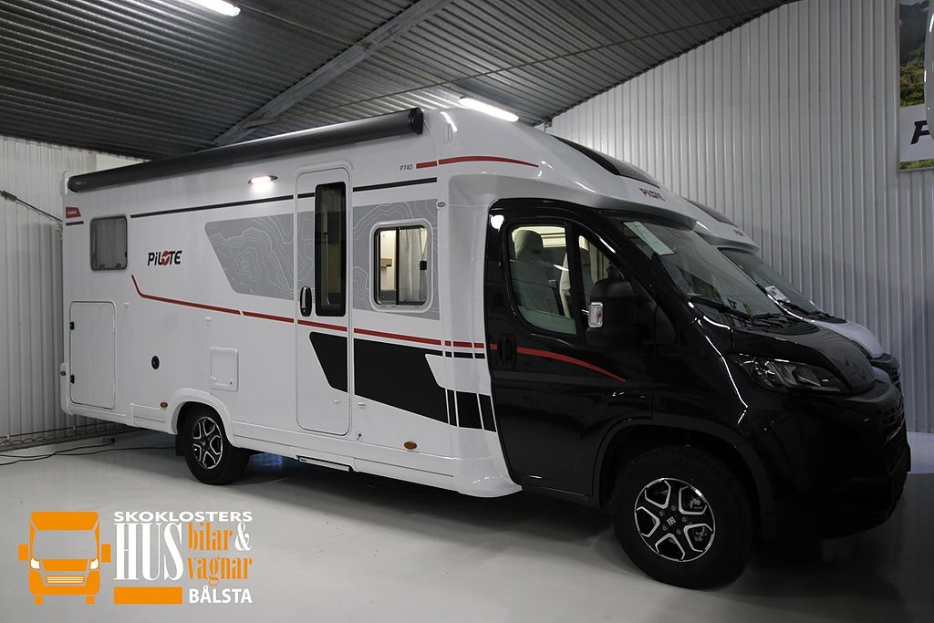 Pilote P 746 GJ Aldediesel Automat Taksäng Litium Långbädd 