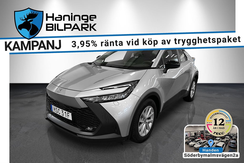 Toyota C-HR Hybrid e-CVT/SUPERDEAL 3.95%/CARPLAY/RATTVÄRME/B-KAM