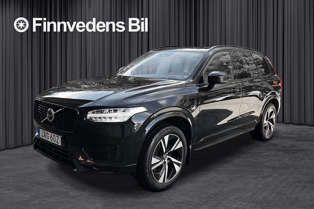 Volvo XC90 Recharge T8 R-Design (V-HJUL) *DRAG/H&K/HuD/PANO*