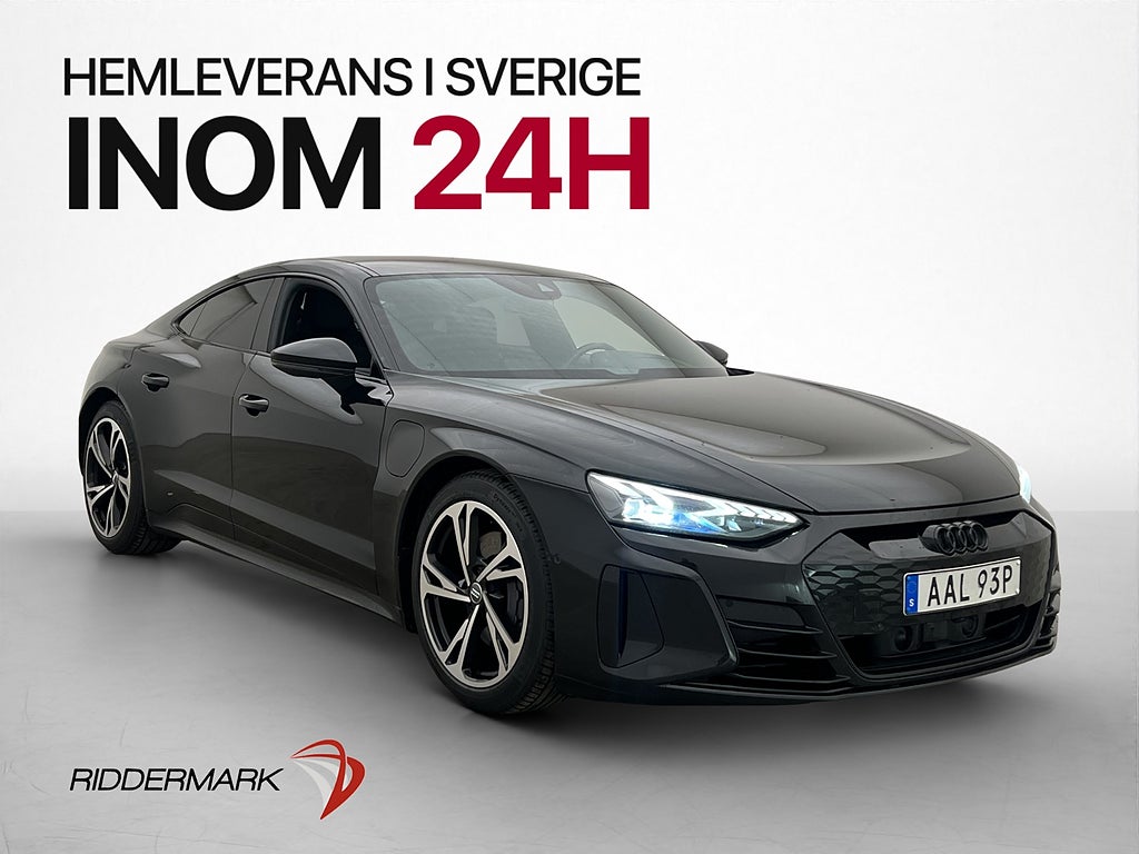 Audi e-tron GT 476hk Pano B&O Laser 3D-Kamera CarPlay MOMS