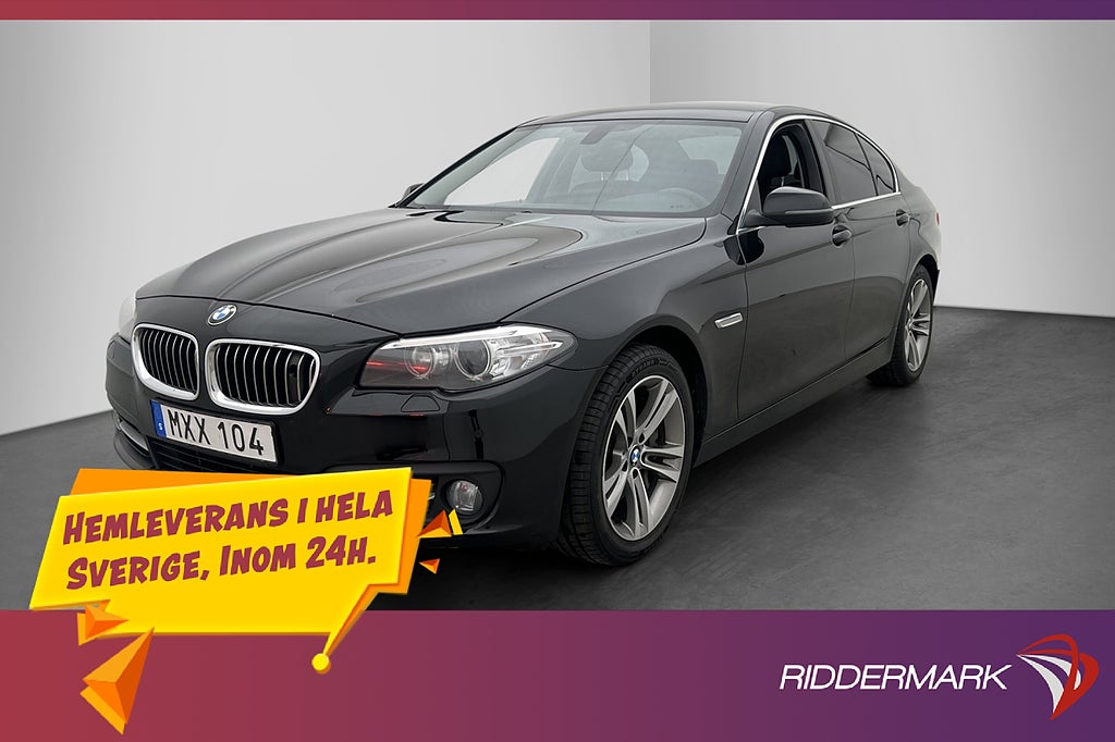 BMW 530 d xDrive Sedan Night-Vision Navi Skinn Elstolar Drag
