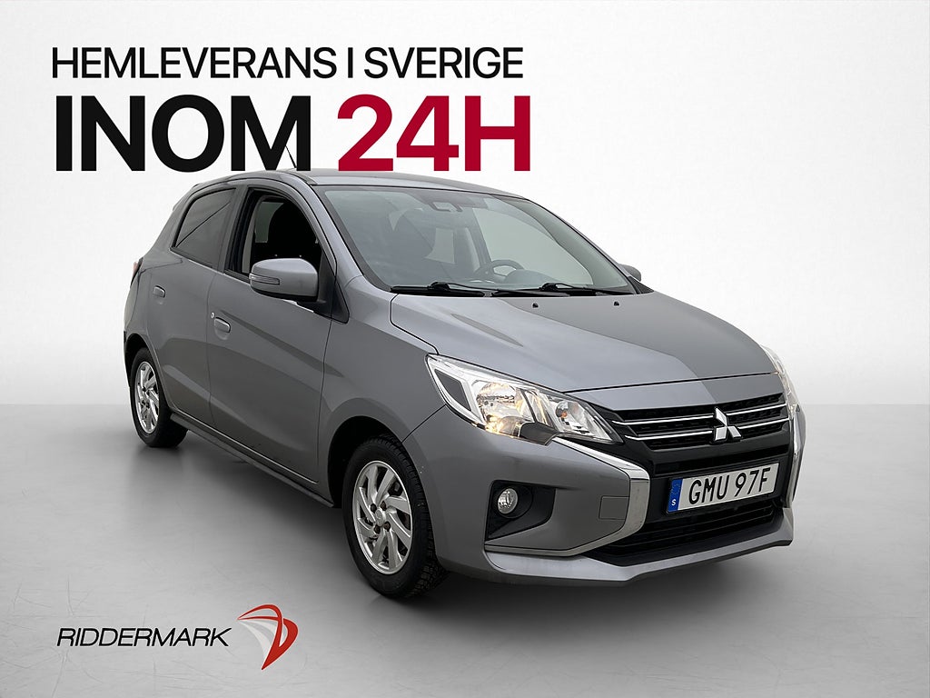 Mitsubishi Space Star 1.2 71hk Comfort Farthållare CarPlay
