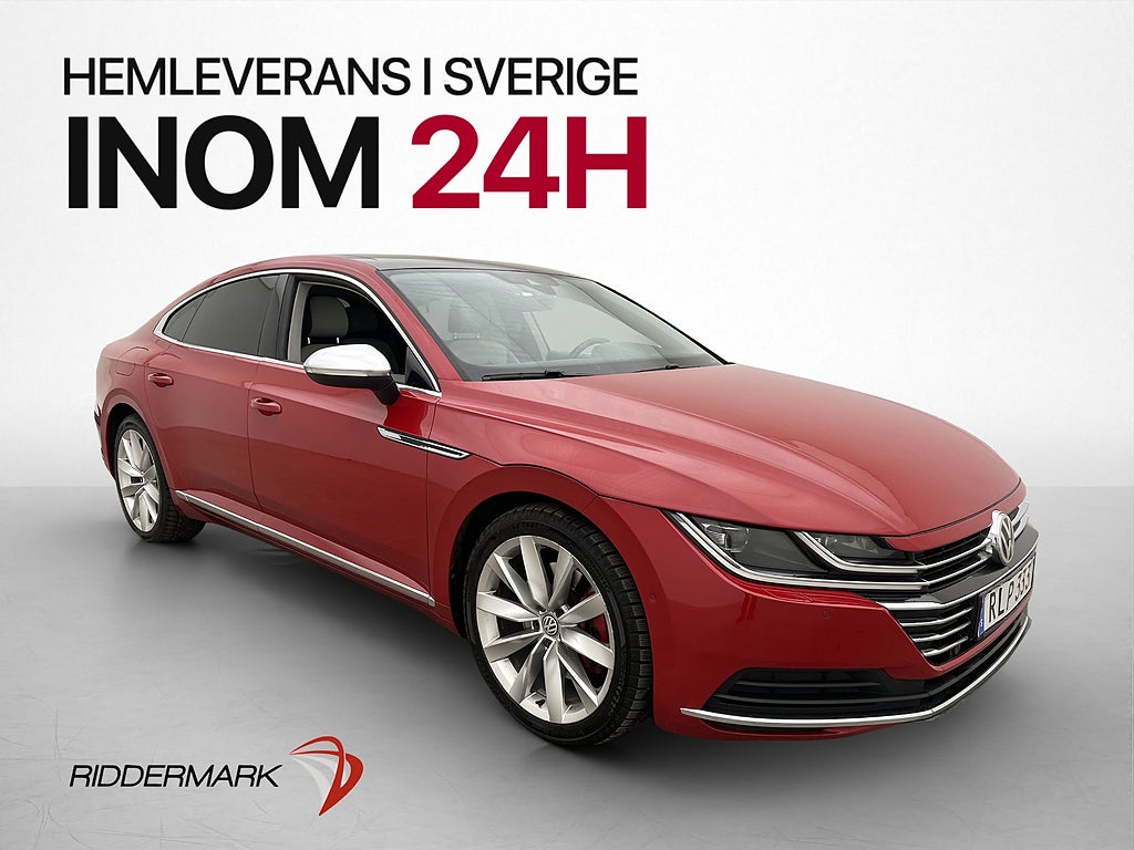 Volkswagen Arteon 2.0 TDI 4M GTS 240hk Pano Cockpit Värmare