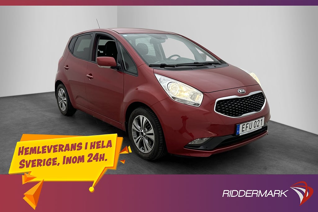 Kia Venga 1.4 Comfort Sensorer Rattvärme Farthållare Drag