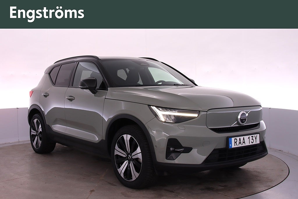 Volvo XC40 Recharge Twin 408hk Dragkrok Panoramatak