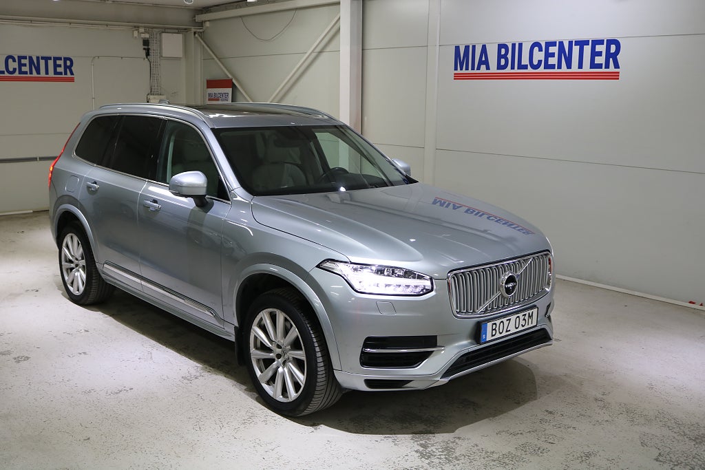Volvo XC90 7sits T8 (92% Batteri) Inscription Panorama