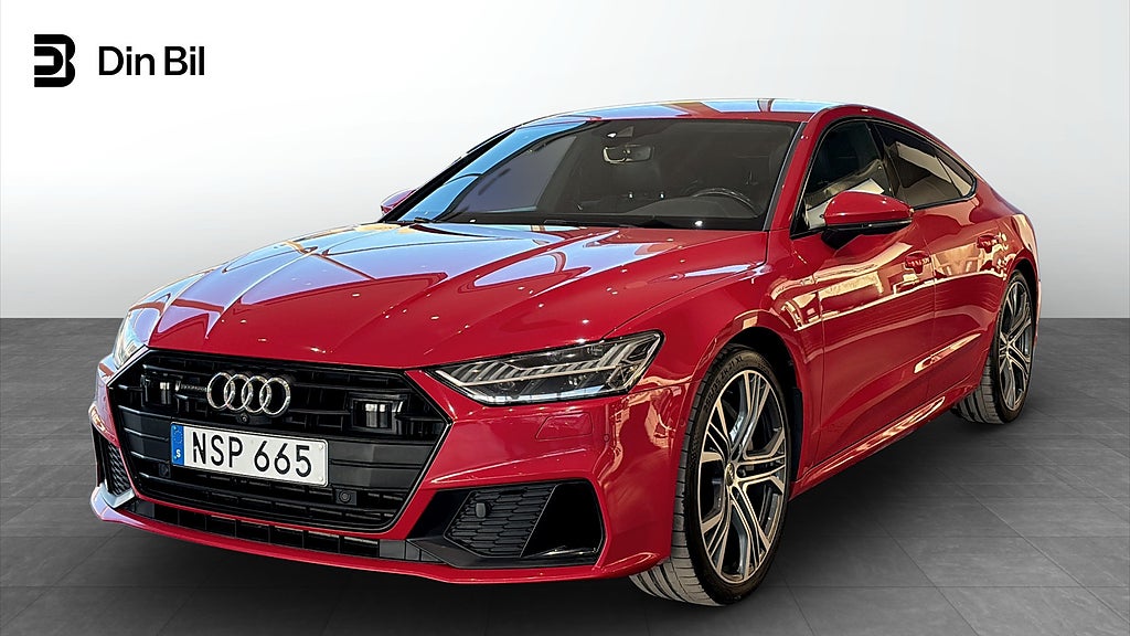 Audi A7 Sportback 55 TFSI 340HK q Tiptr S-line / B&O / HD-Matrix / 3