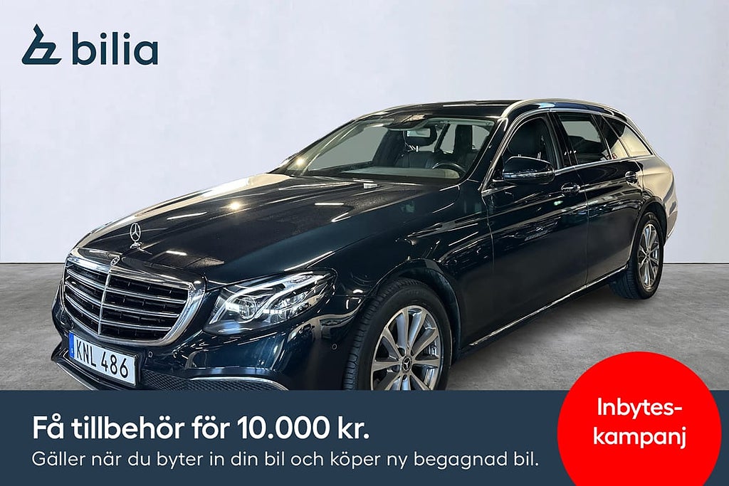 Mercedes-Benz E220d E220d 4MATIC Exclusive Dragkrok Kamera Navigation