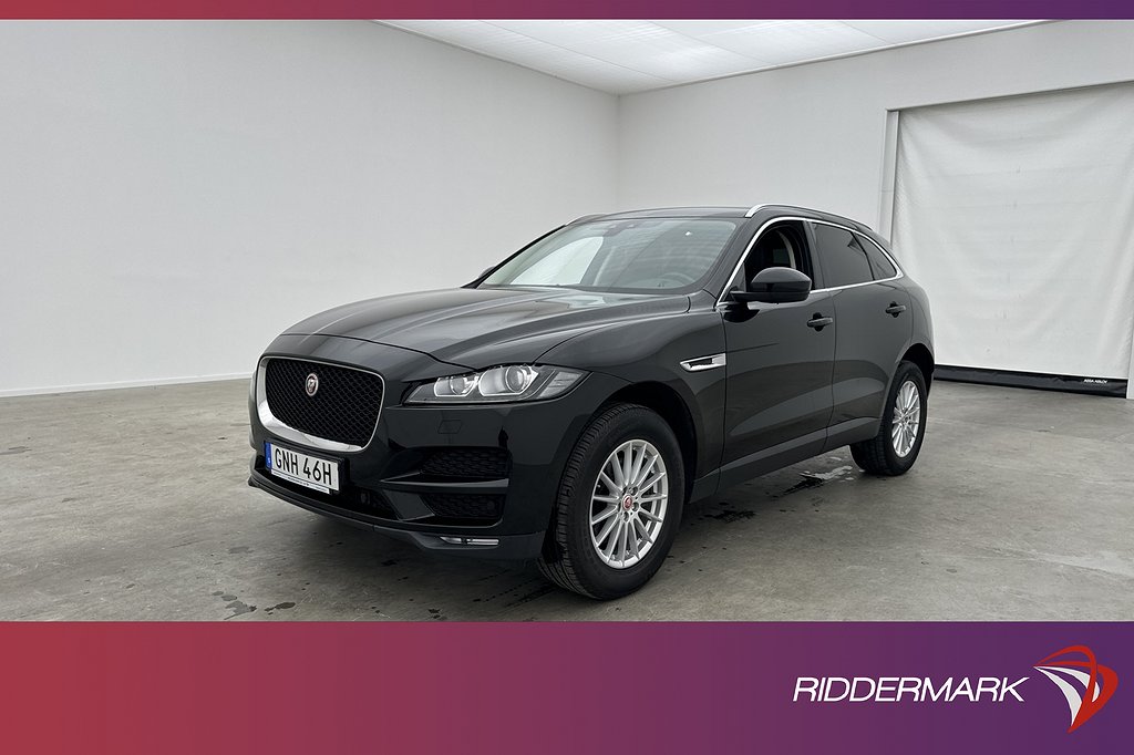 Jaguar F-Pace 20d AWD 180hk Skinn Kamera Navi Keyless